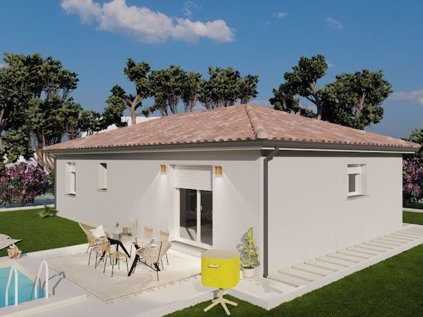 Maison 2 pièces 49 m²