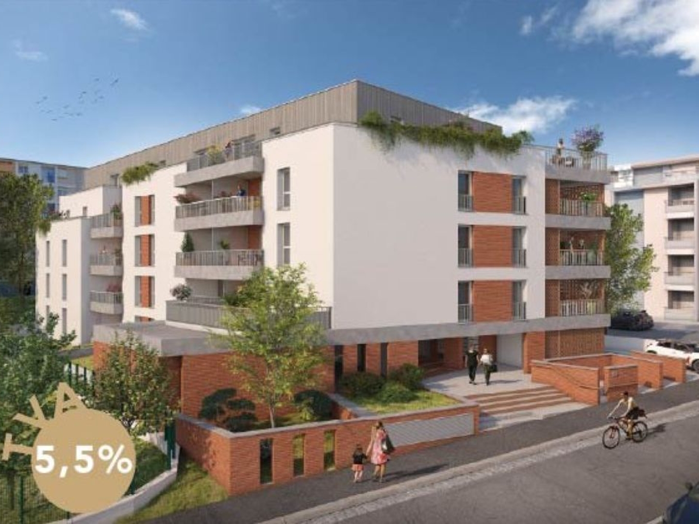 Appartement à vendre - 2 pièces - 37m2 - Toulouse (31000)