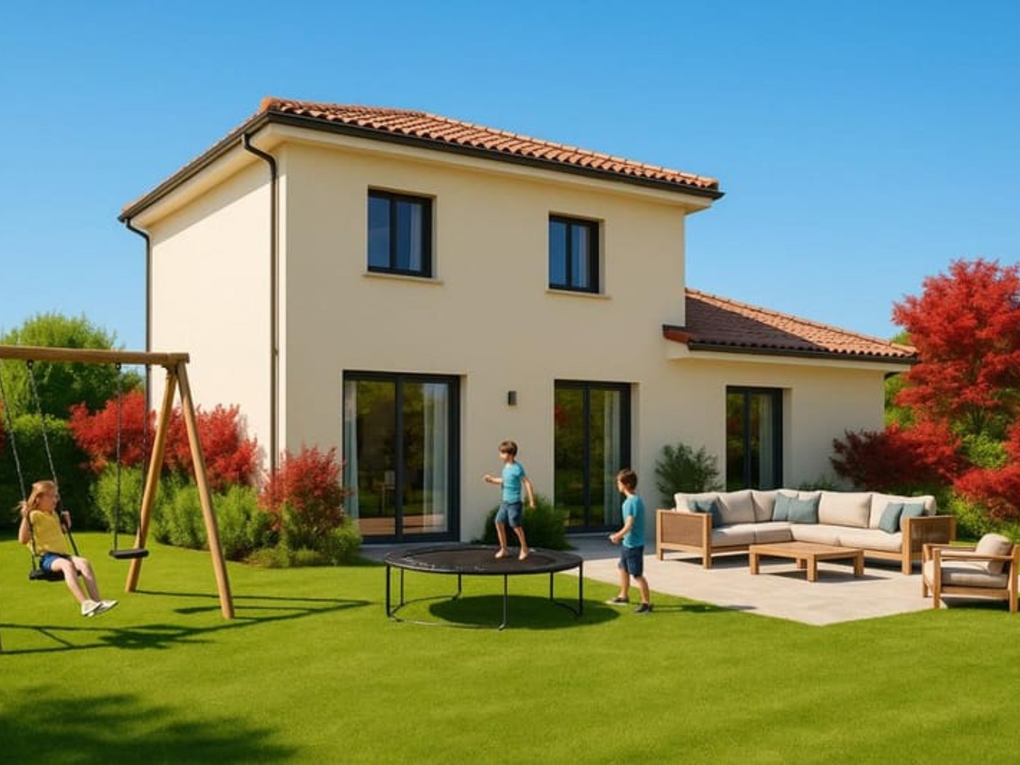 Maison à vendre - 5 pièces - 100m2 - Chonas-L'amballan (38121)