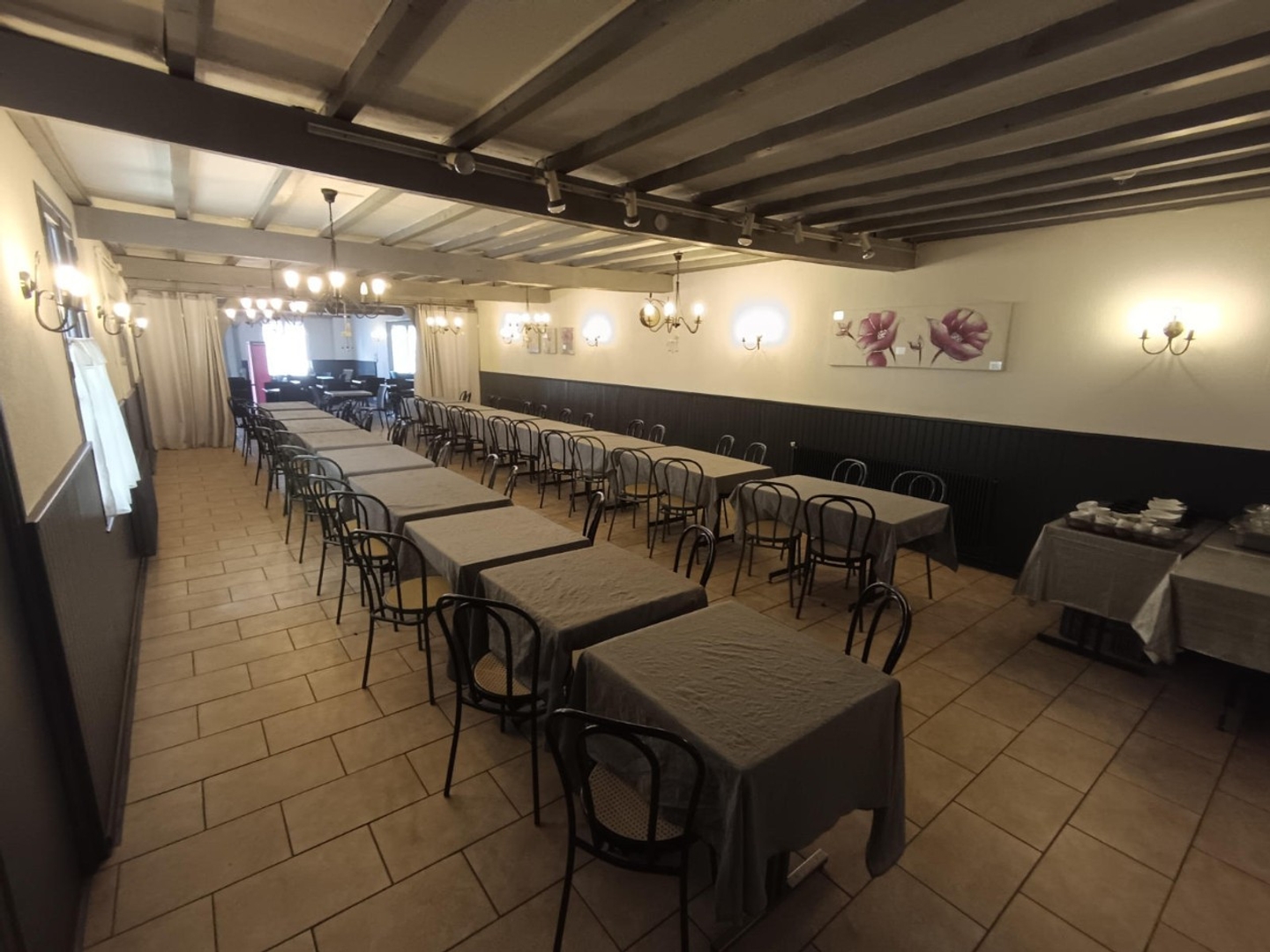 Fonds commerce café restaurant Naours