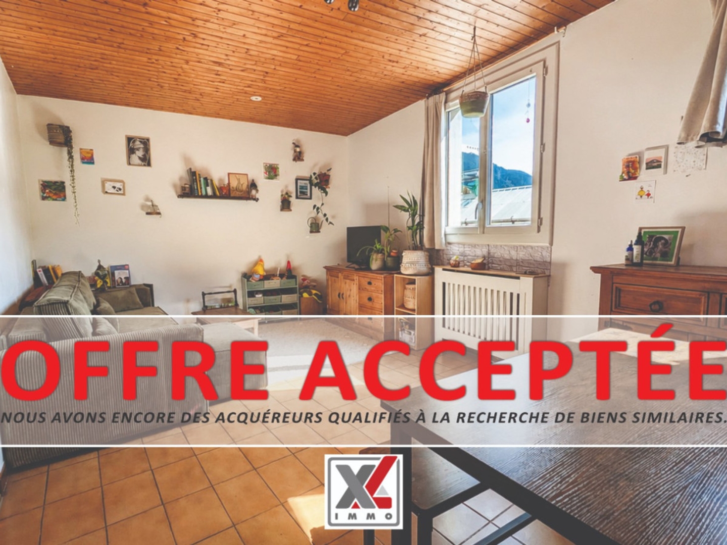 BRIANÇON – Joli T2 traversant de 51,79 m2 + Cave