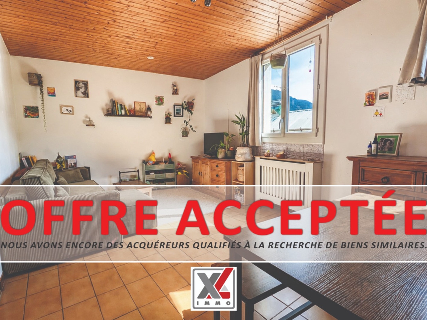 BRIANÇON – Joli T2 traversant de 51,79 m2 + Cave