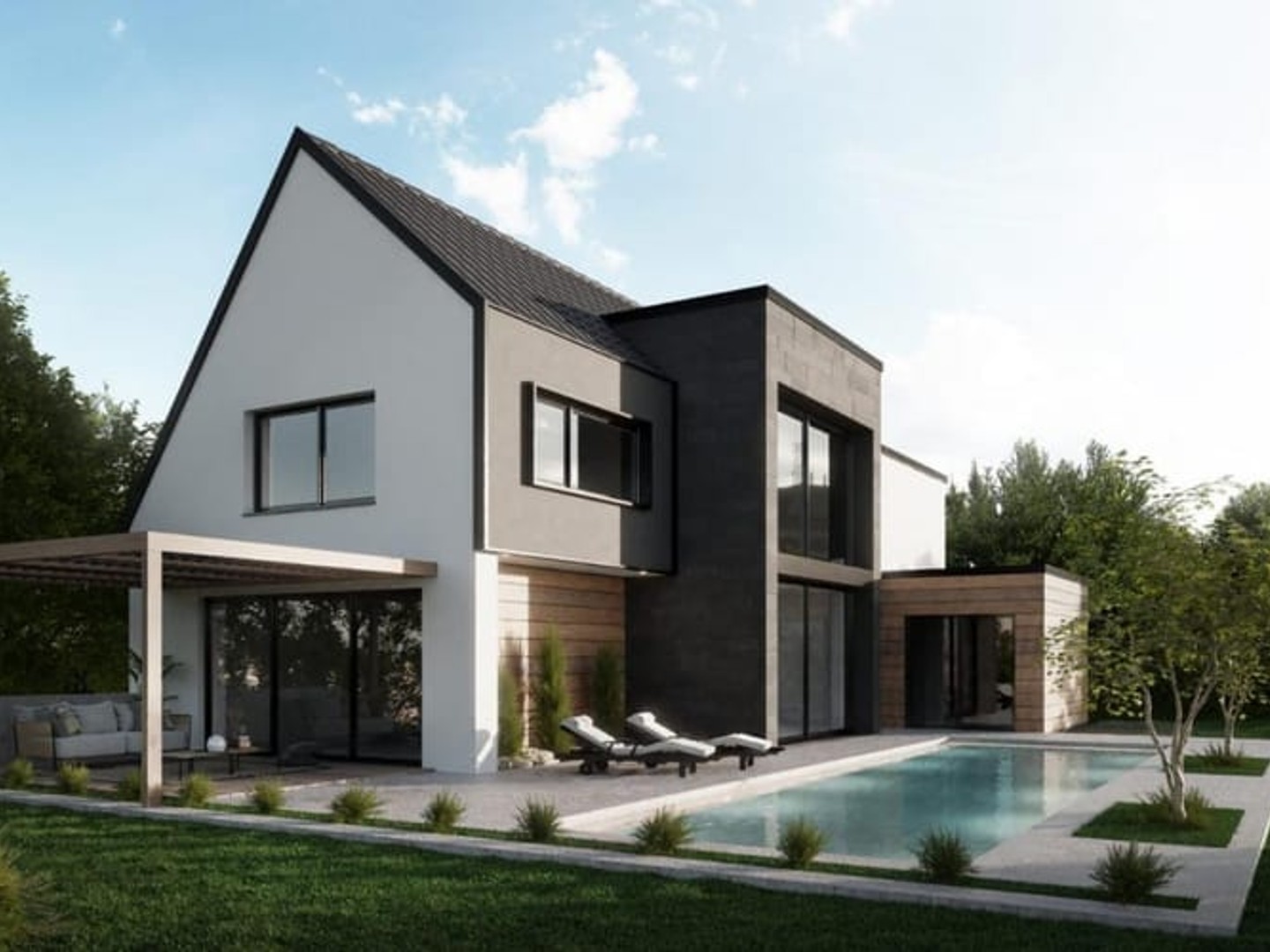 VILLA CONTEMPORAINE A 15 MINUTES DE STRASBOURG