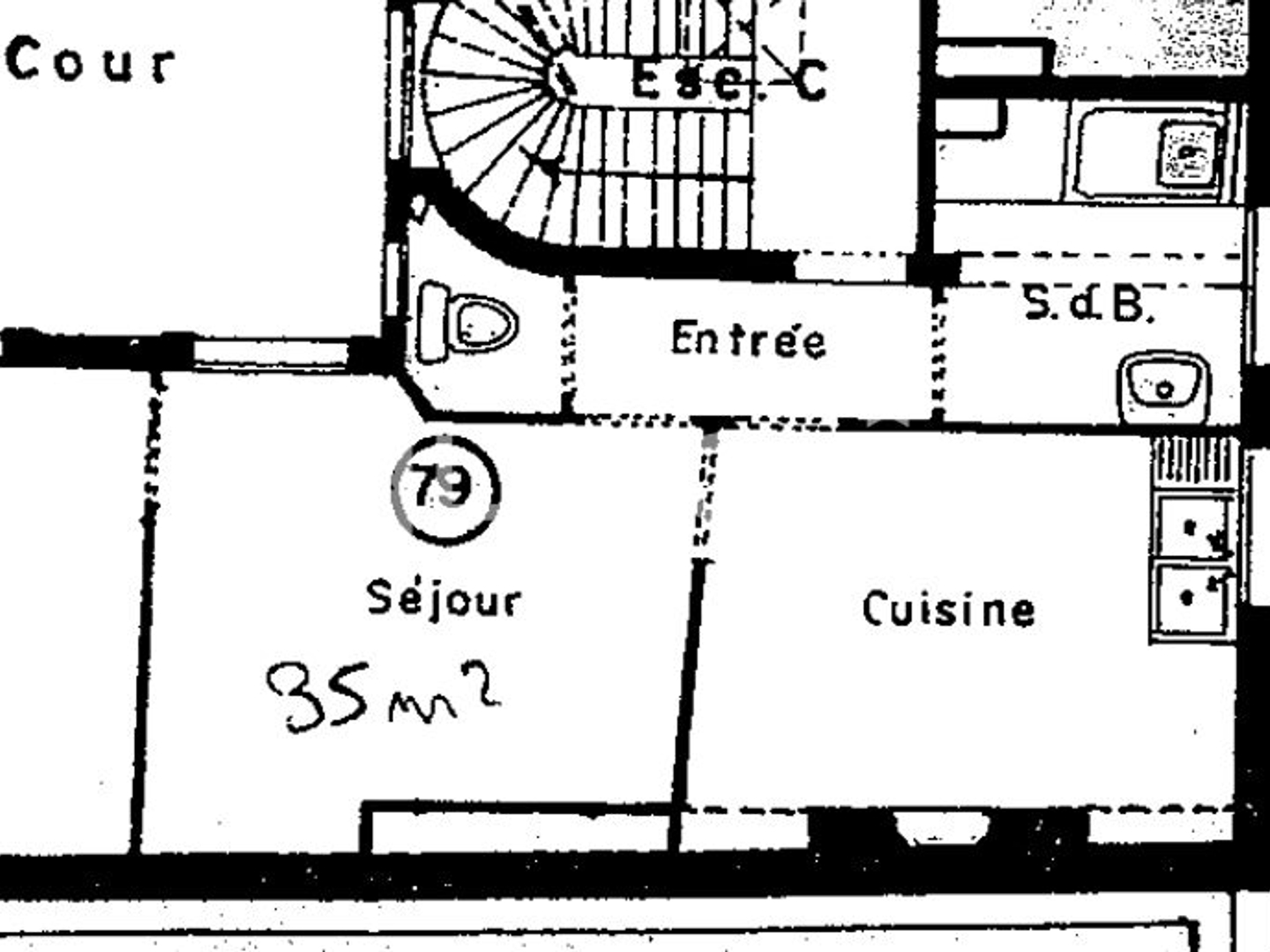 Appartement à vendre - 2 pièces - 35m2 - Paris 11e (75011)