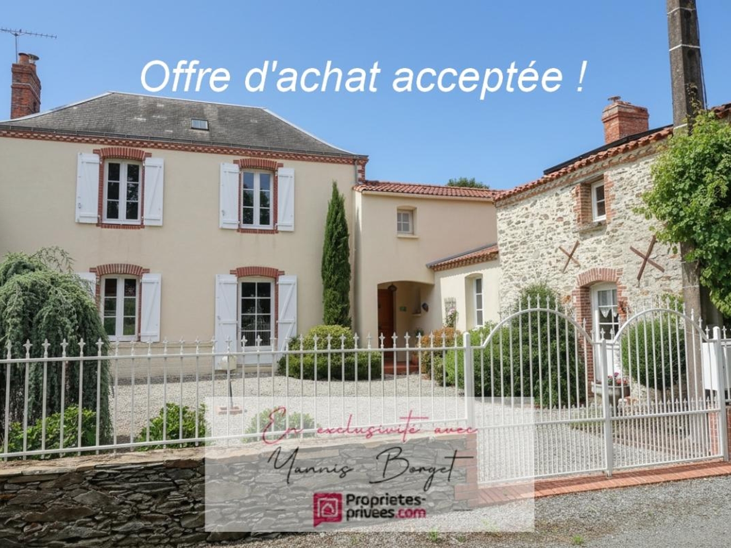 Maison de caractère 181 m², studio annexe, garage, jardin arboré