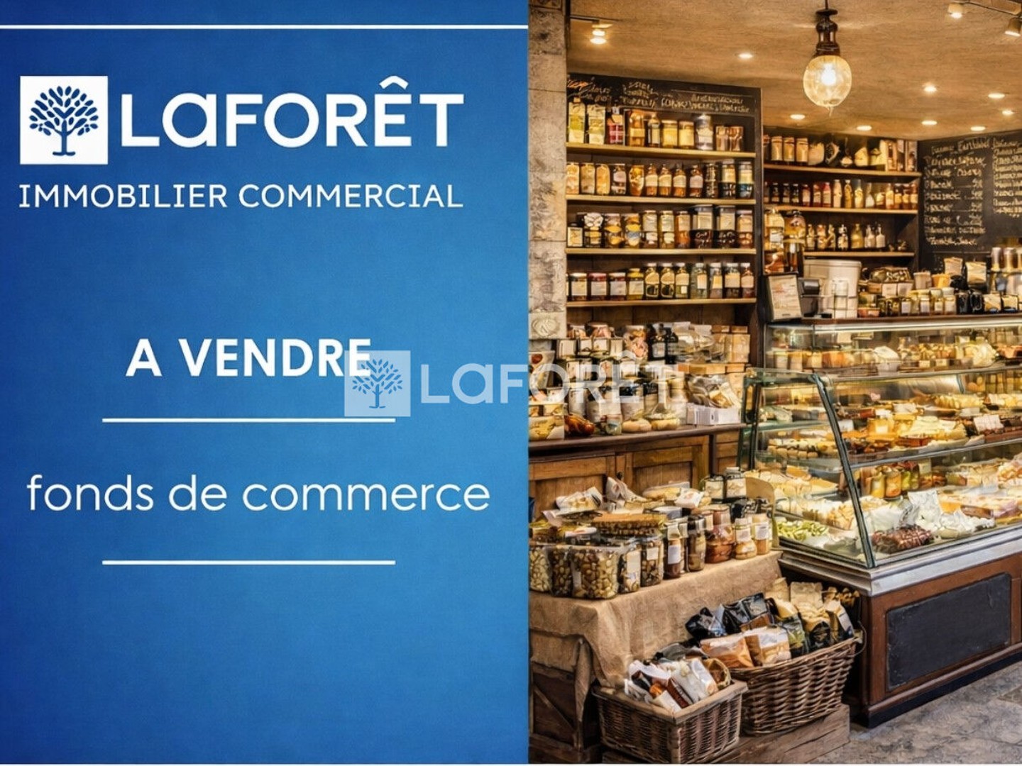 Fonds de commerce 160 m²