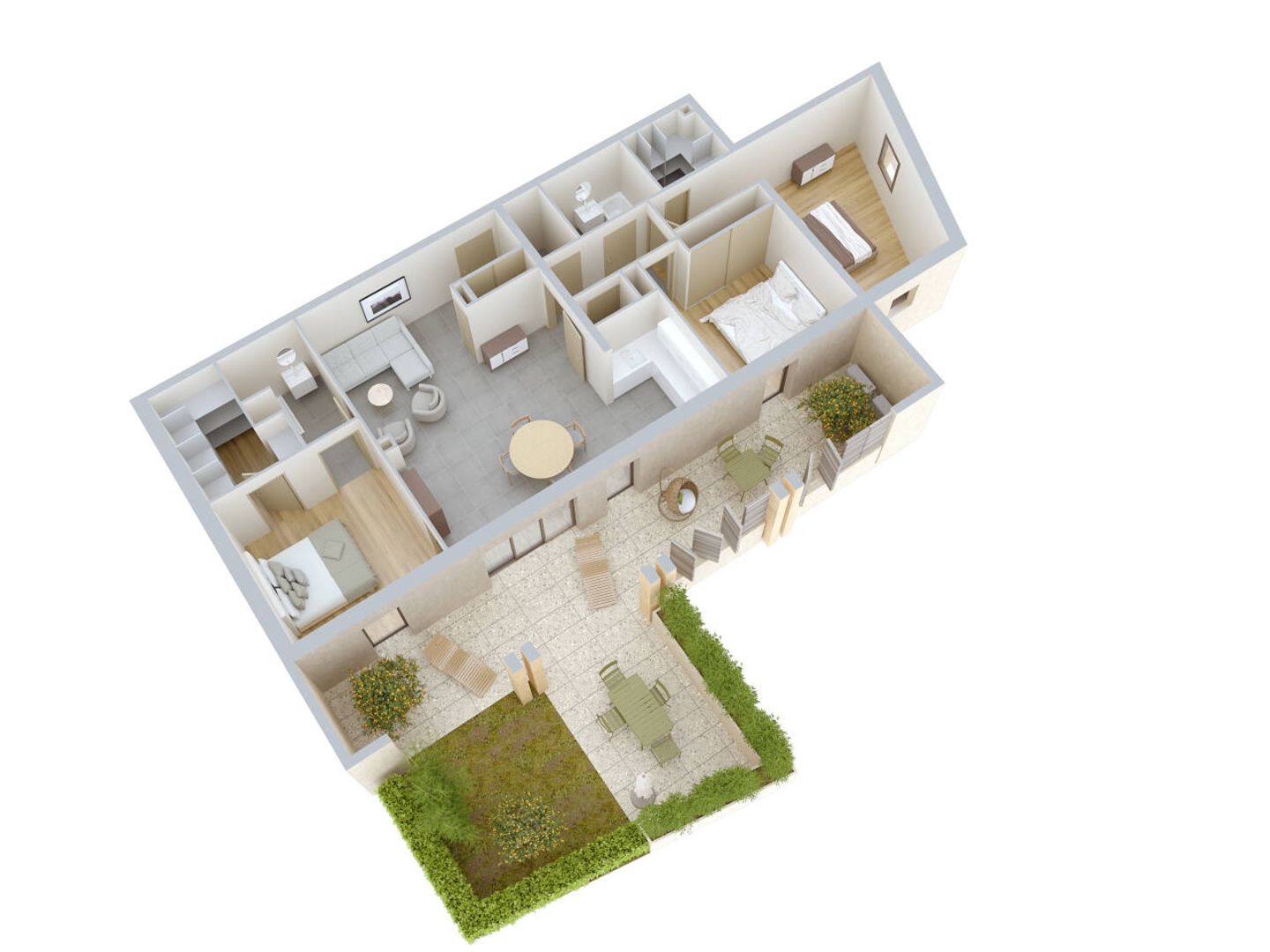 Appartement à vendre - 4 pièces - 109m2 - Uzès (30700)