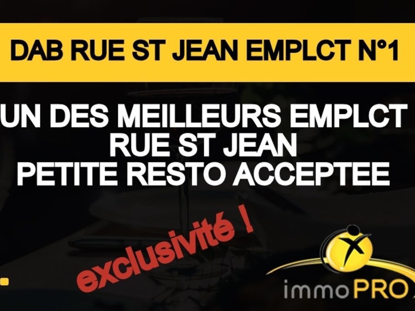 Vente / Local commercial - 100 m²