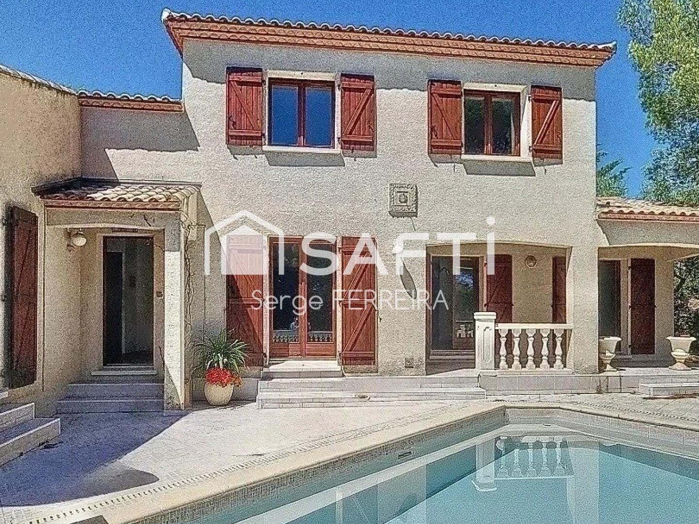 Villa + Apt indépendant + Piscine