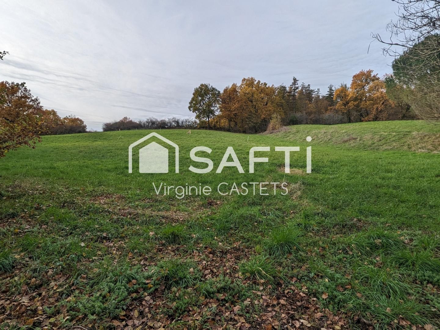 Terrain à bâtir 1542 m2 - borné - non viabilisé