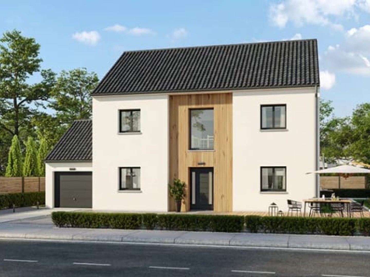 Maison neuve 8 pièces 155 m²