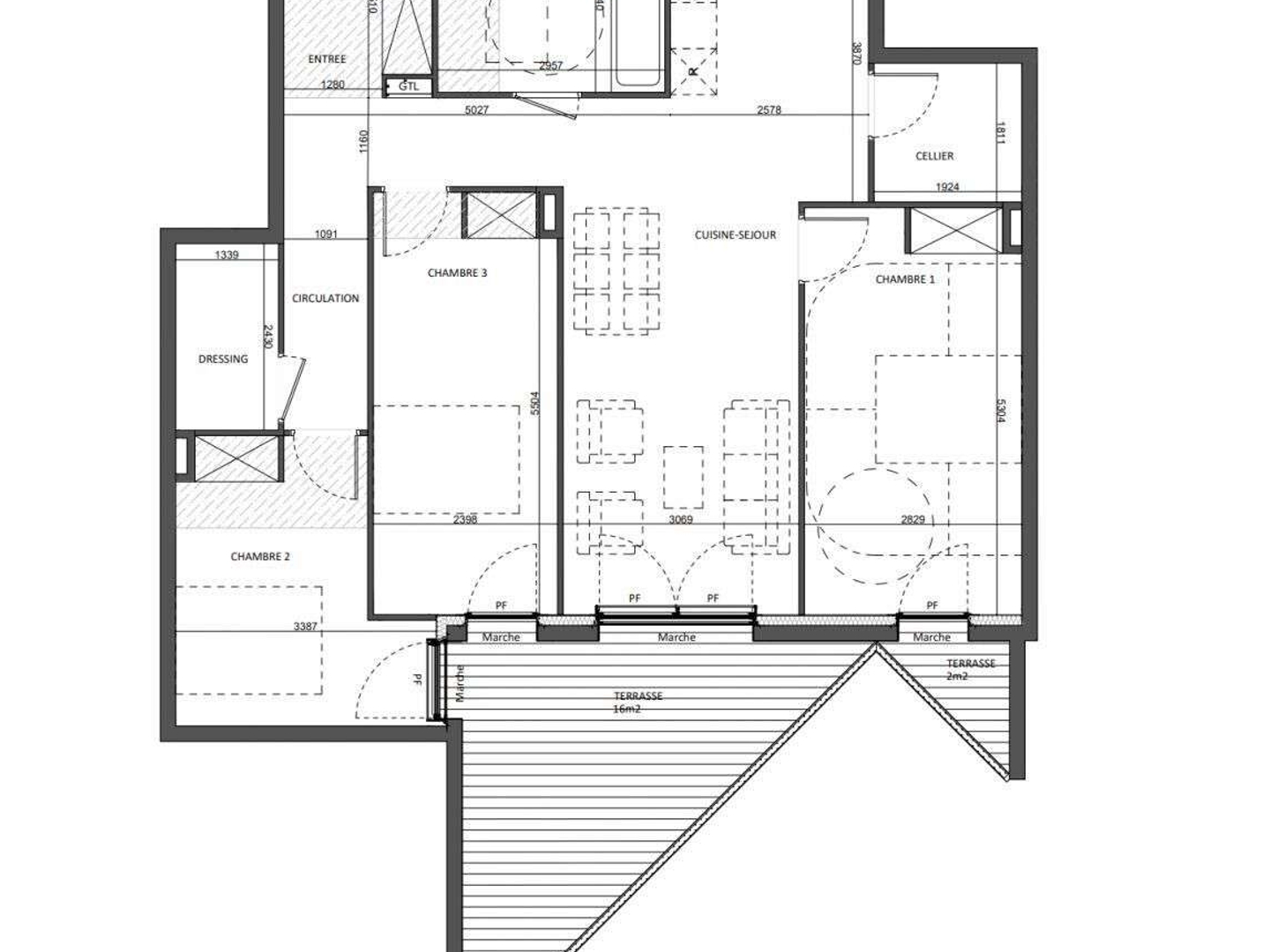 Appartement 4 pièces 91 m²