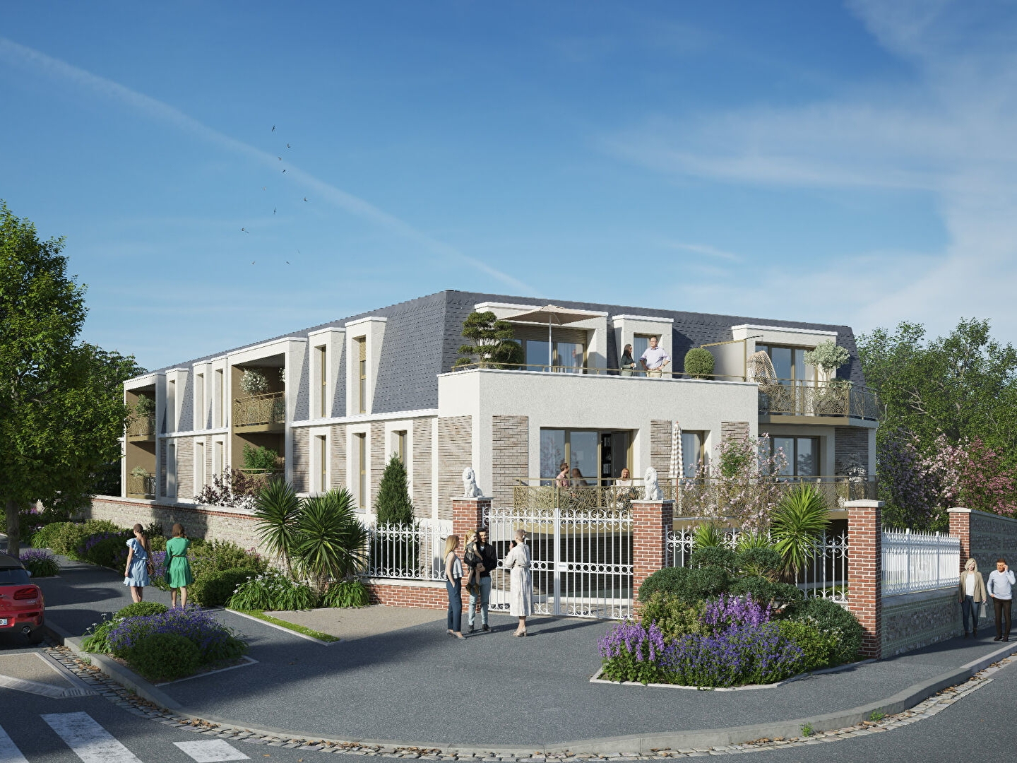 Appartement à vendre - 2 pièces - 44m2 - Fontaine-La-Mallet (76290)