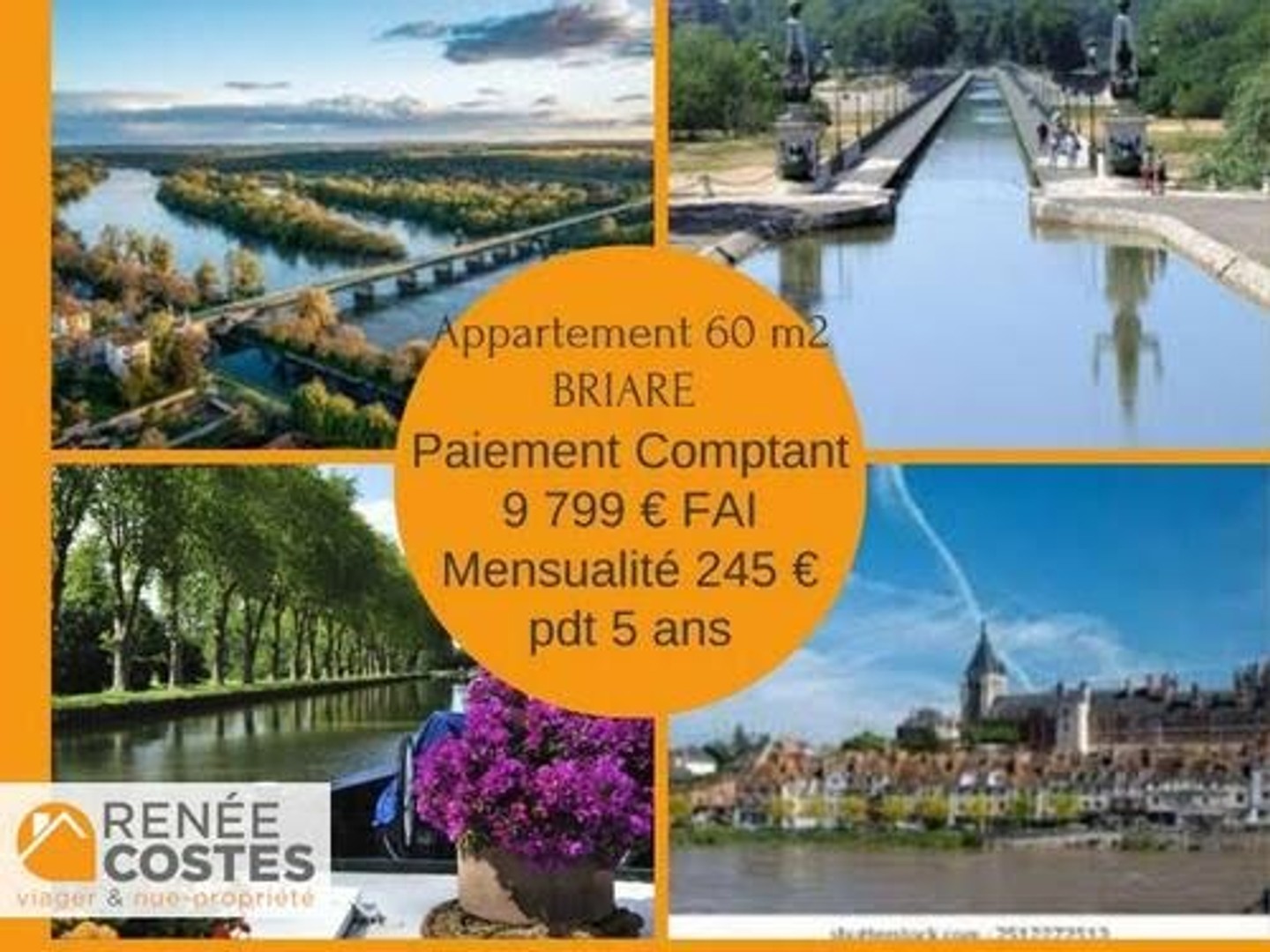 Viager 3 pièces 60 m²