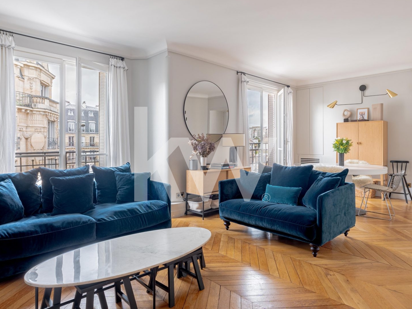 Appartement à vendre - 3 pièces - 70m2 - Paris 16e (75016)
