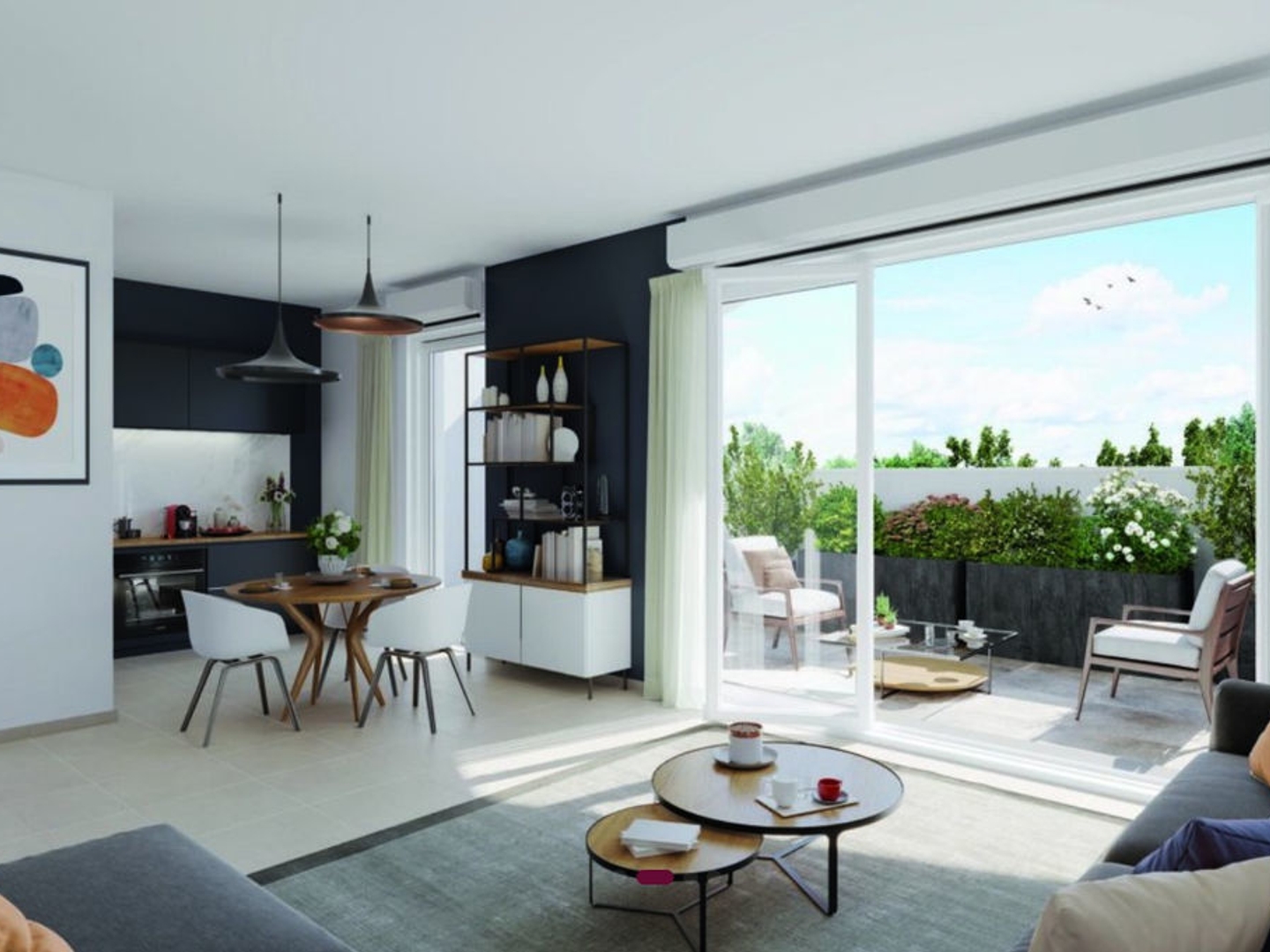 BEL APPARTEMENT T4 AVEC BALCON