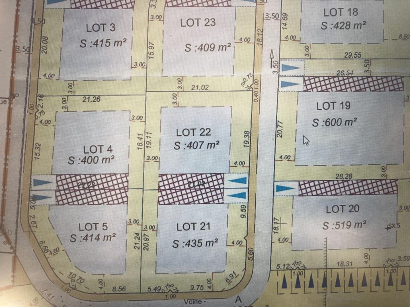 Terrain à vendre - 400m2 - Roquefort-Des-Cor... (11540)