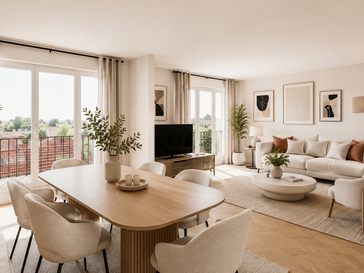 Appartement à vendre - 4 pièces - 88m2 - Bry-Sur-Marne (94360)