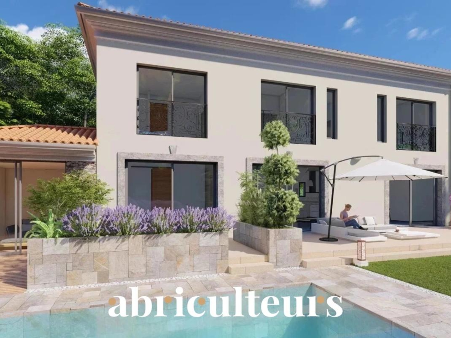 Villa 5 pièces de 225 m2 haut de gamme en vente à Cheval Blanc (84460)