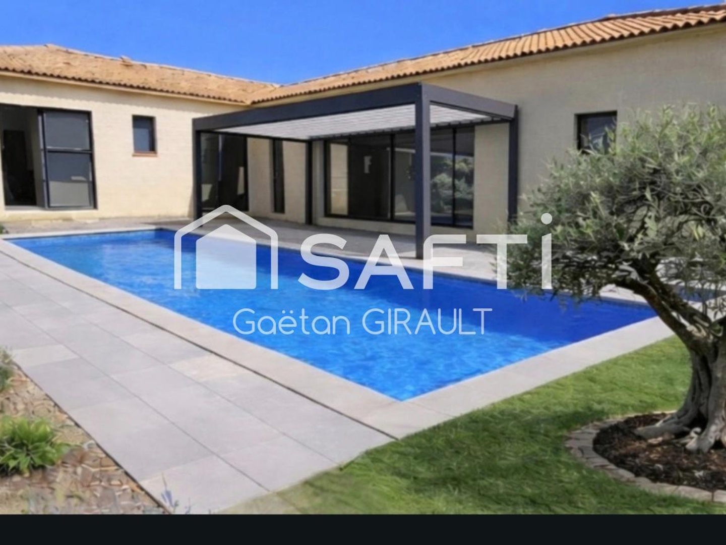 Maison contemporaine confortable