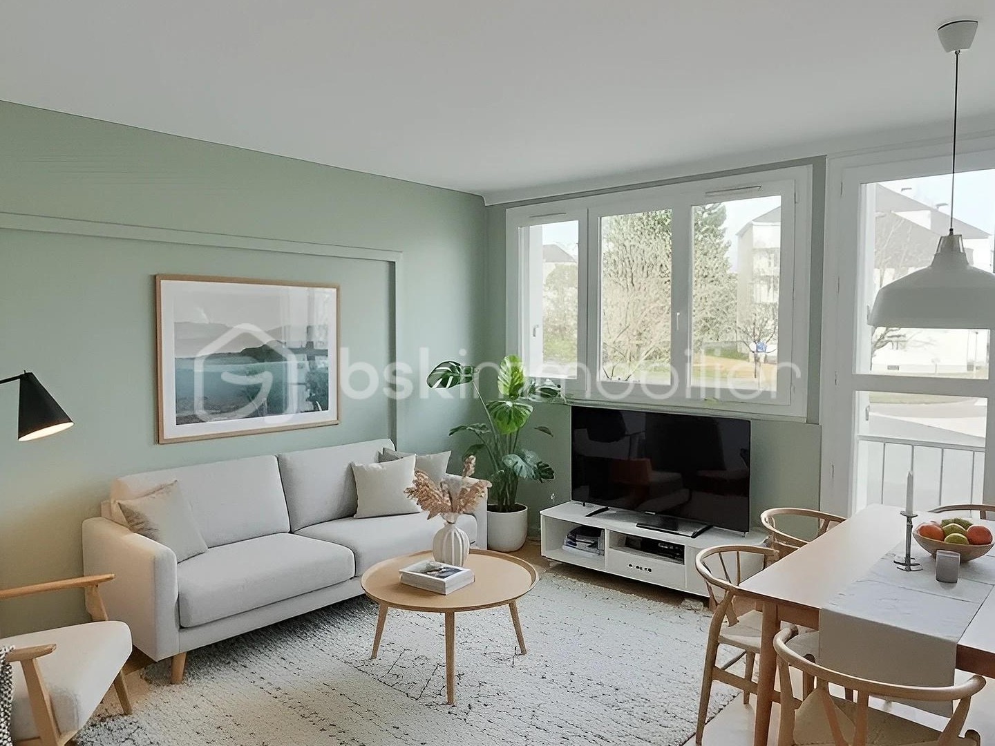 Appartement à vendre - 3 pièces - 58m2 - Saint-Cyr-Sur-Loire (37540)