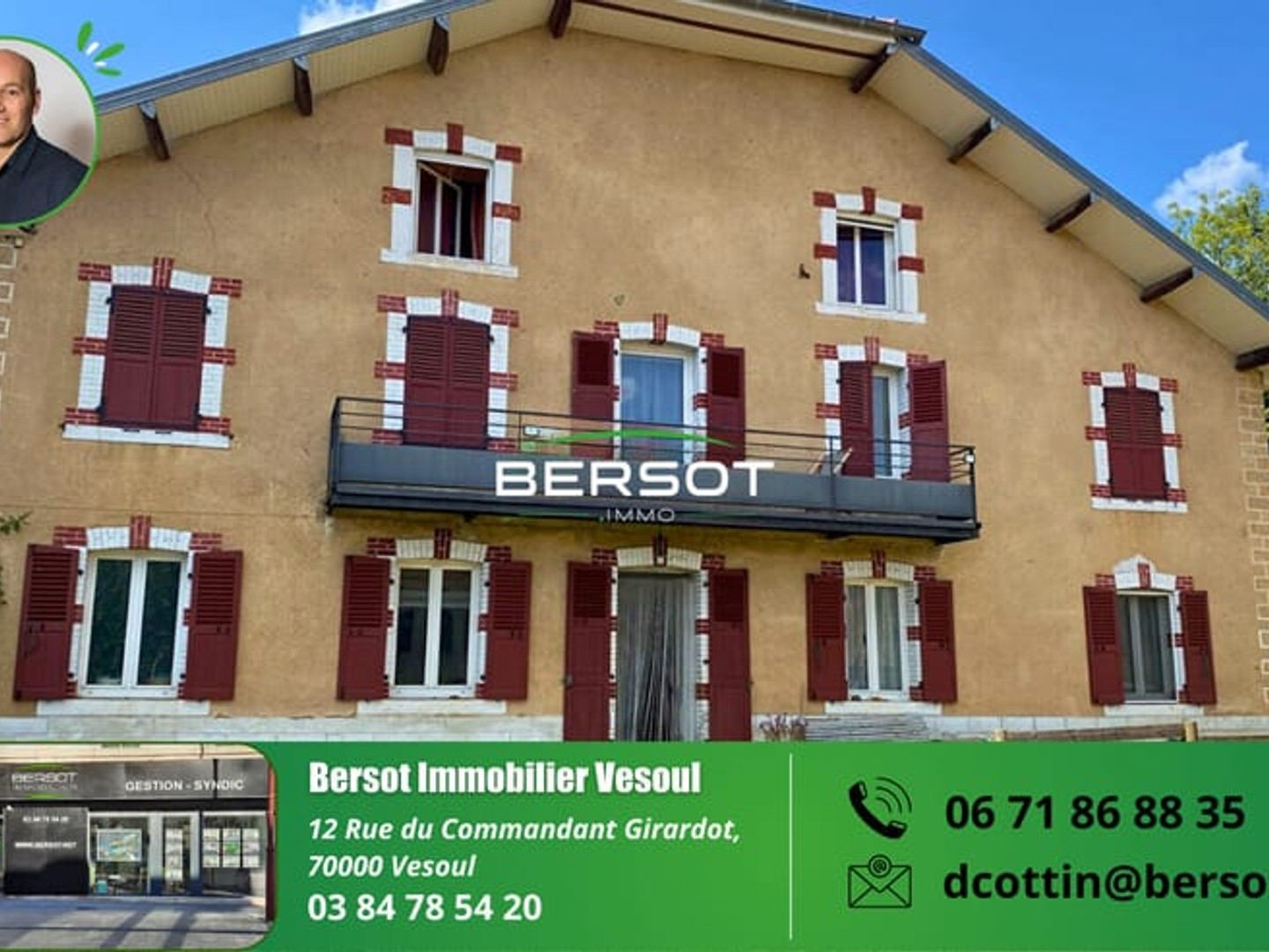 Ancien corps de ferme sur 2 hectares de terrain