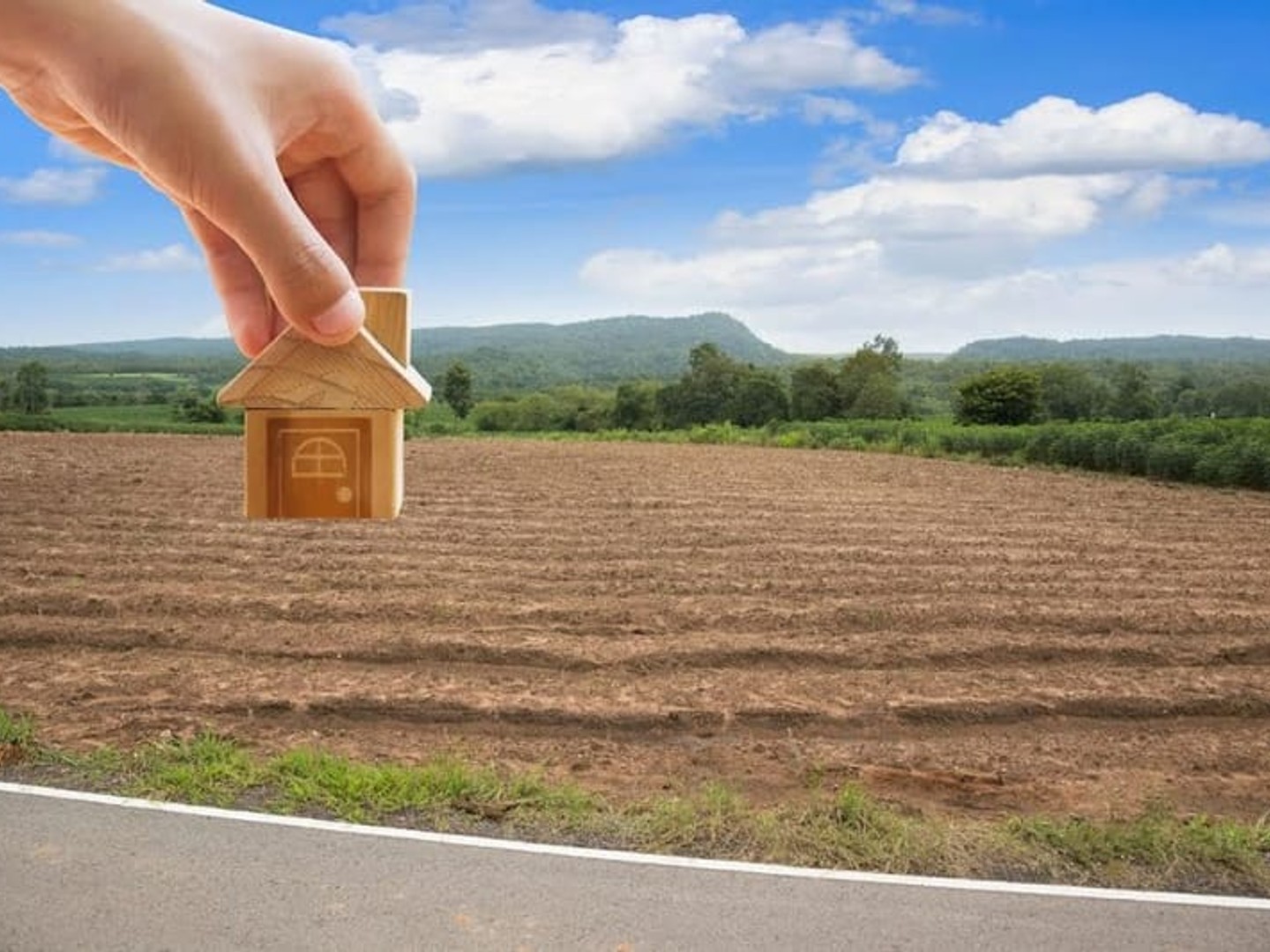 Terrain 890 m²