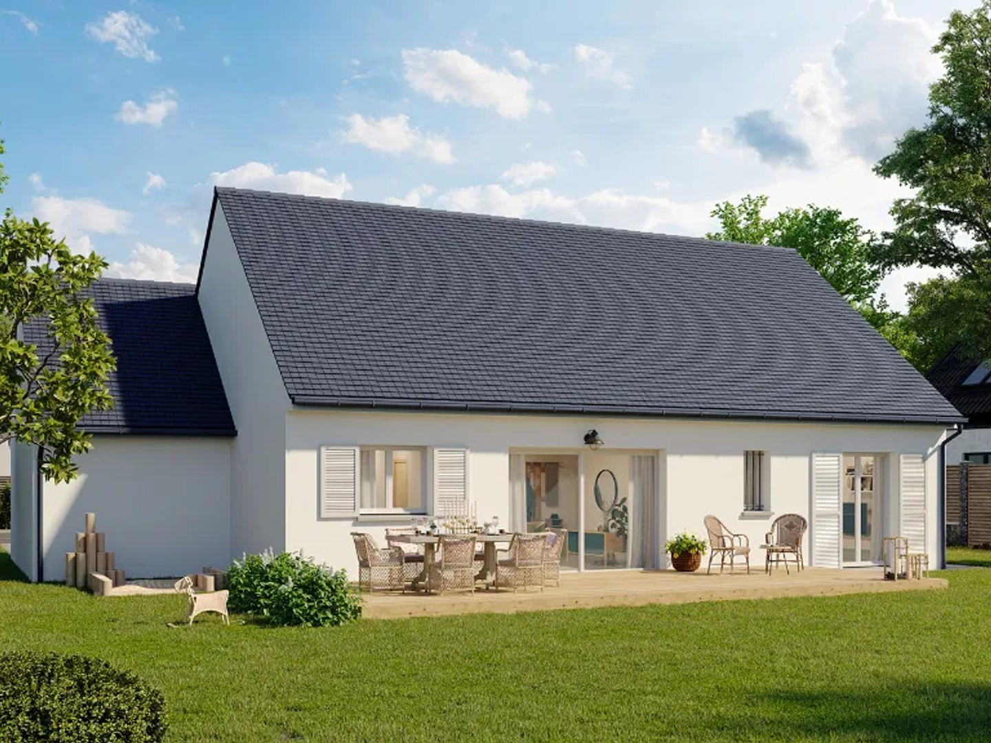 Maison à vendre - 5 pièces - 101m2 - Barbery (60810)