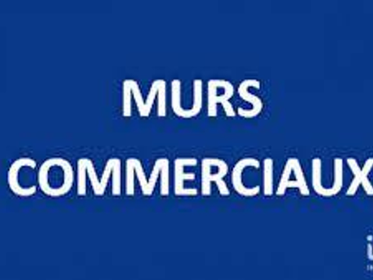 Immeuble commercial