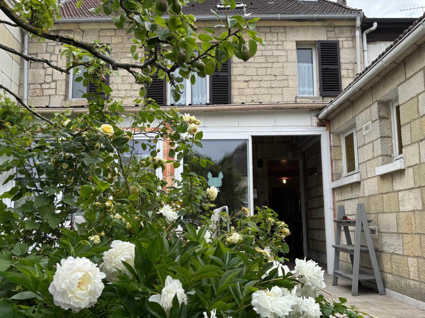 Maison de charme avec jardin arboré et gros potentiel