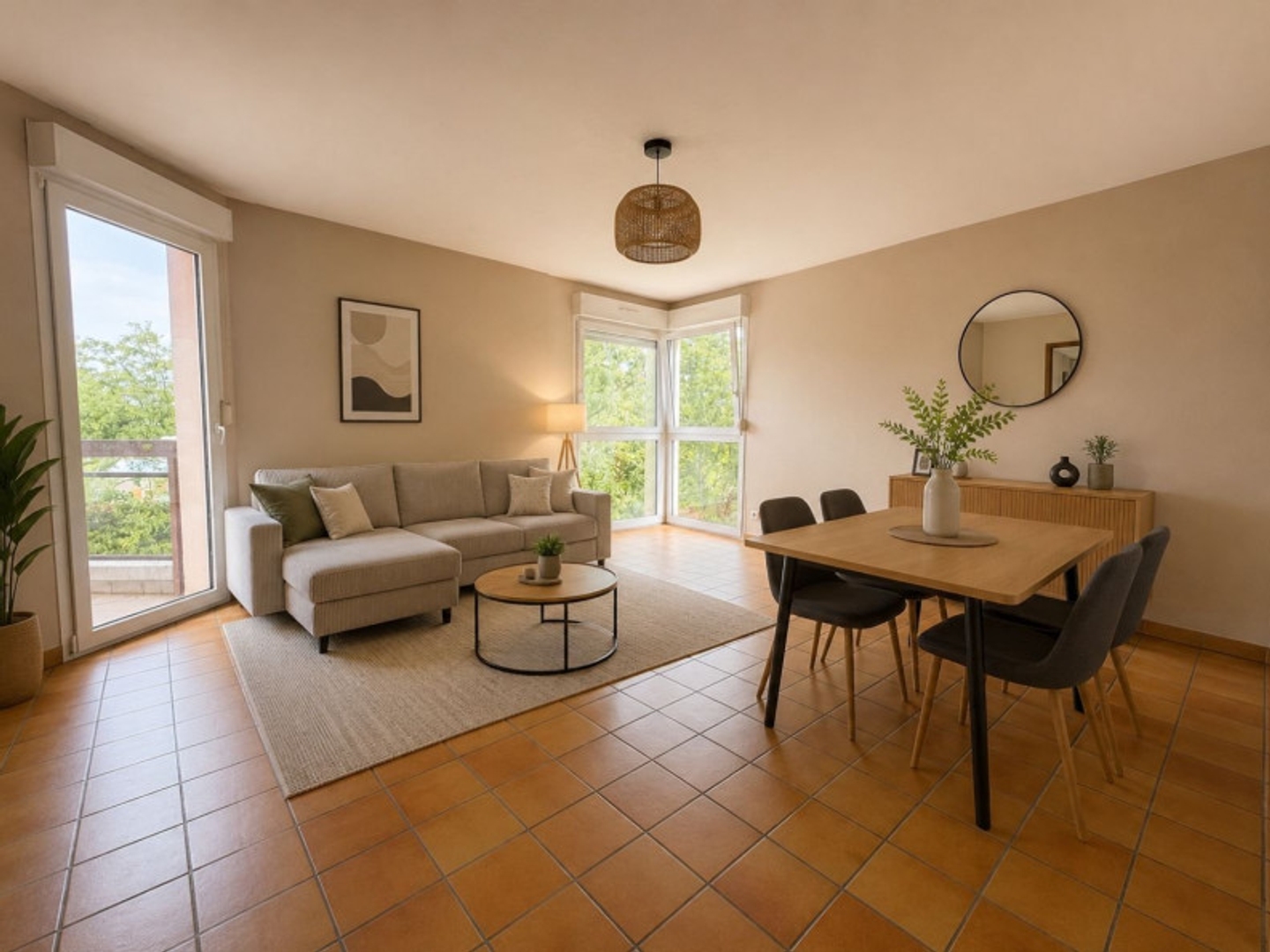 Appartement à vendre - 3 pièces - 73m2 - Belfort (90000)