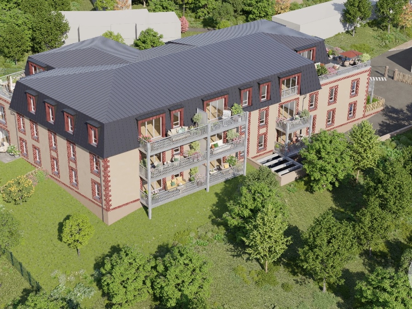 Appartement à vendre - 4 pièces - 81m2 - Touques (14800)
