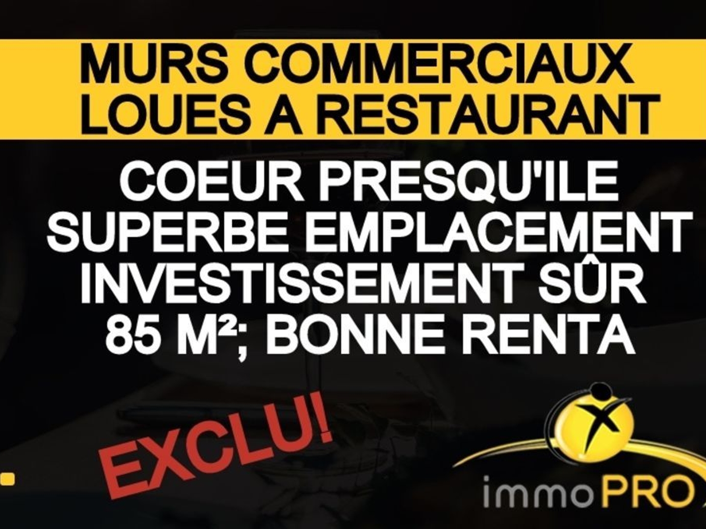 Vente / Local Commercial
