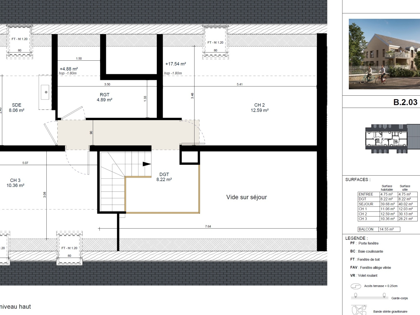 Appartement à vendre - 6 pièces - 122m2 - Ouistreham (14150)