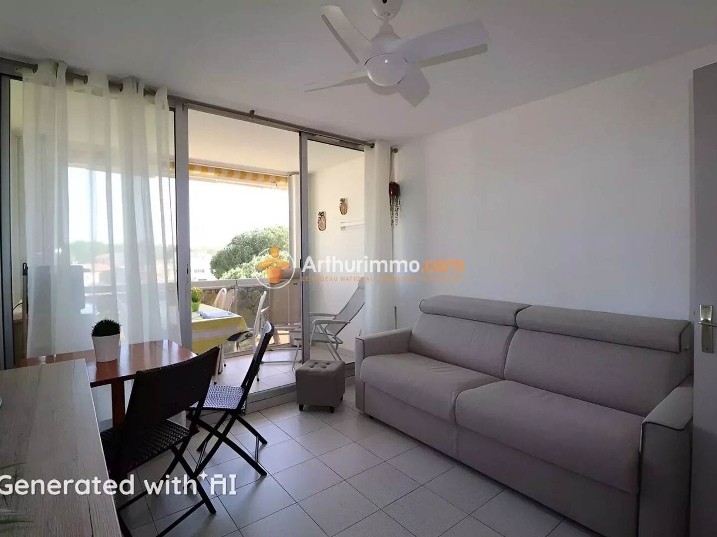 Appartement à vendre - 1 pièce - 19m2 - Le Grau-Du-Roi (30240)