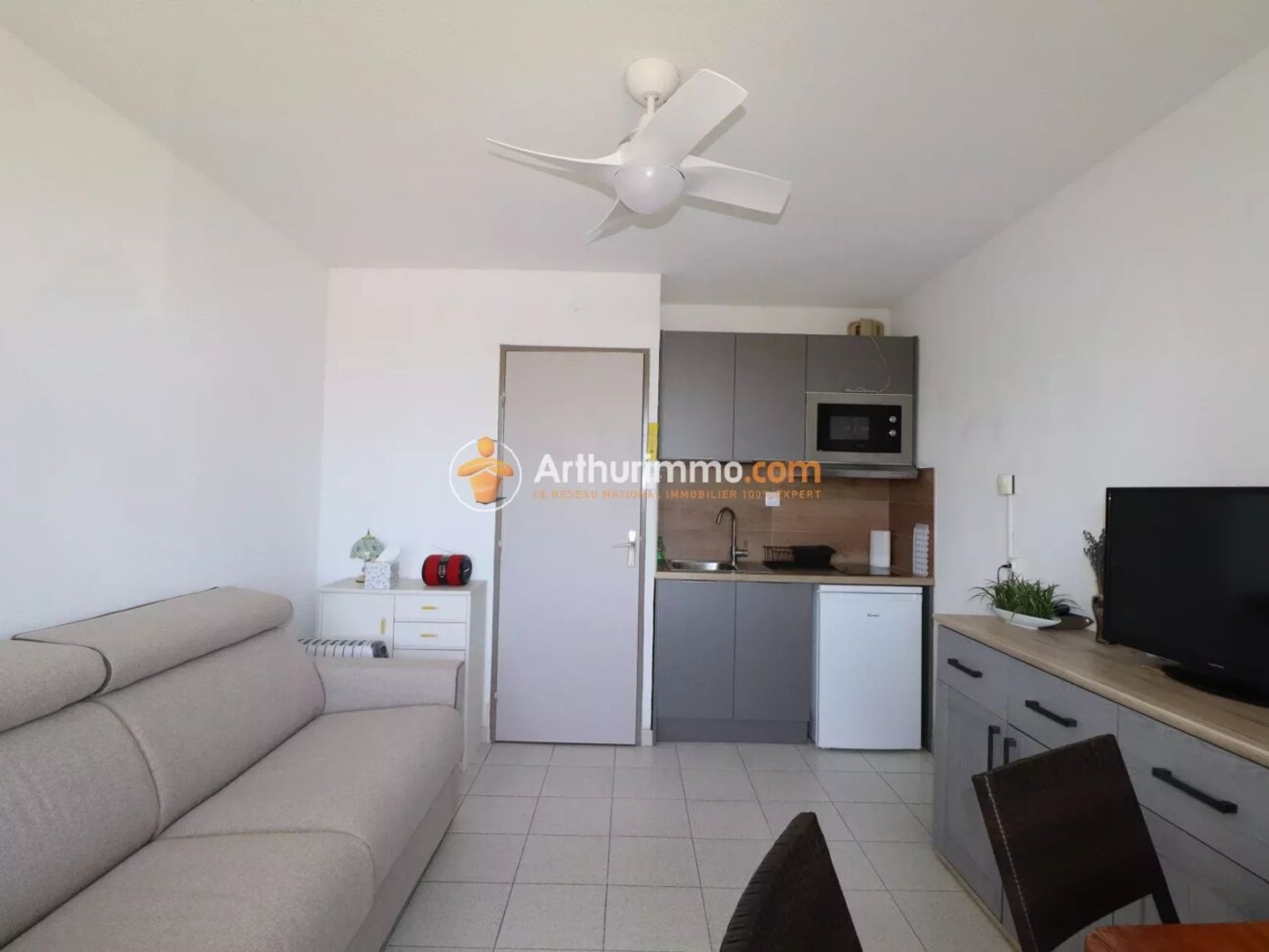 Appartement à vendre - 1 pièce - 19m2 - Le Grau-Du-Roi (30240)