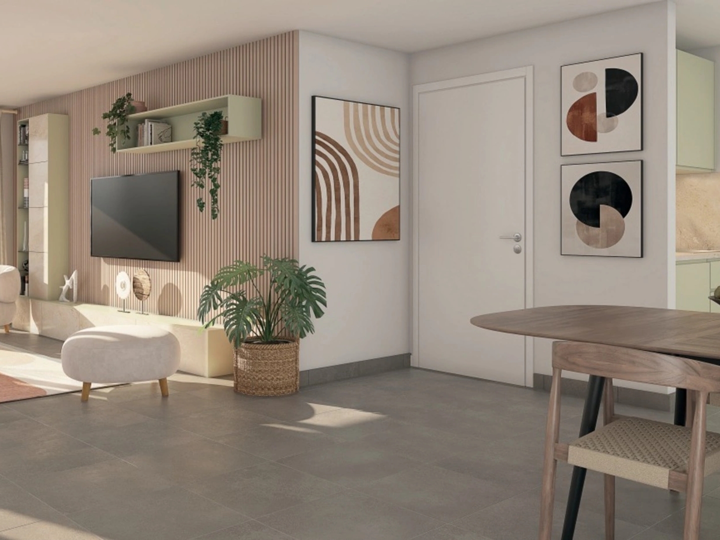 Appartement 2 pièces 45 m²