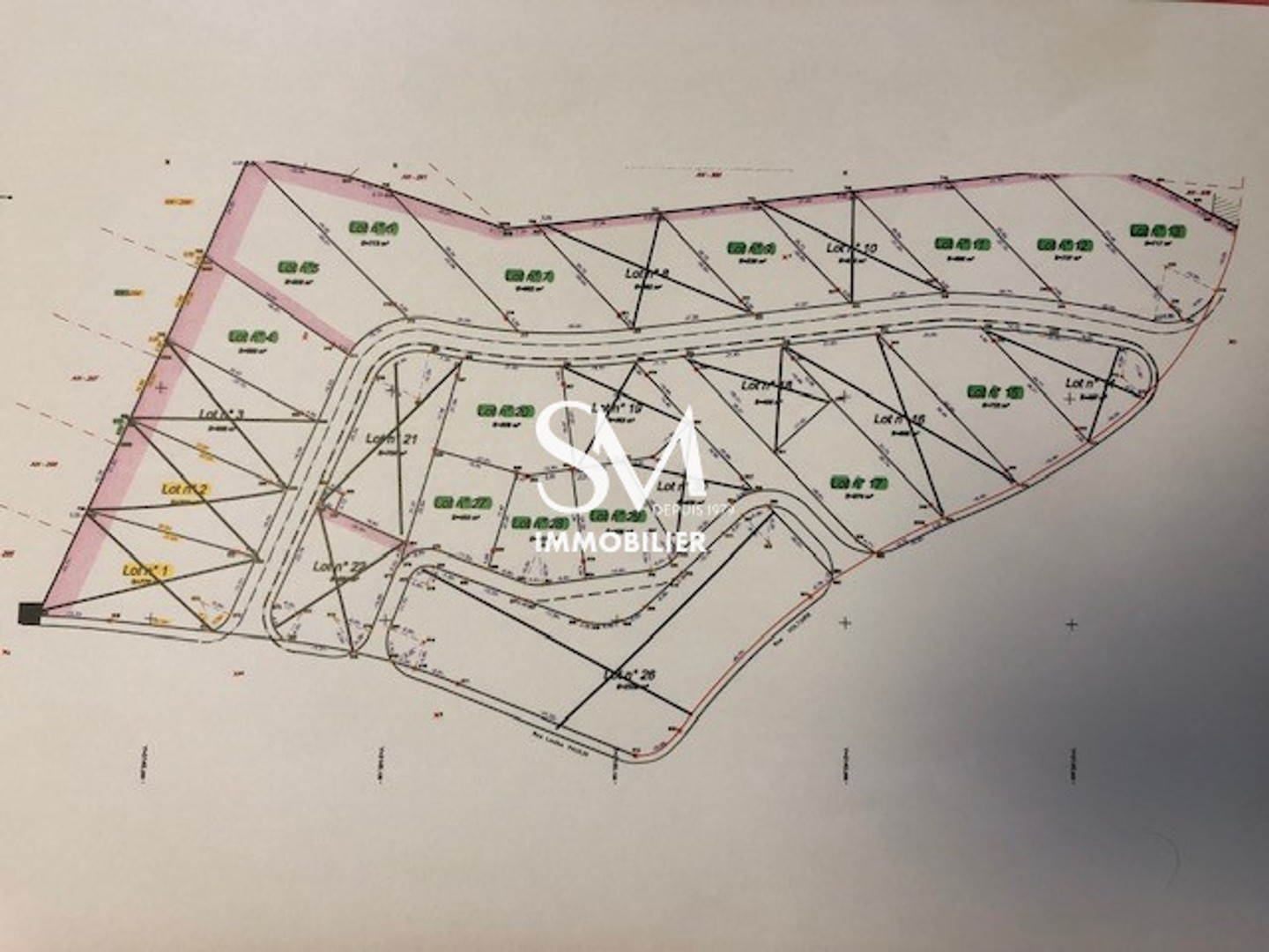 Vends Terrain constructible Aussillon (81)