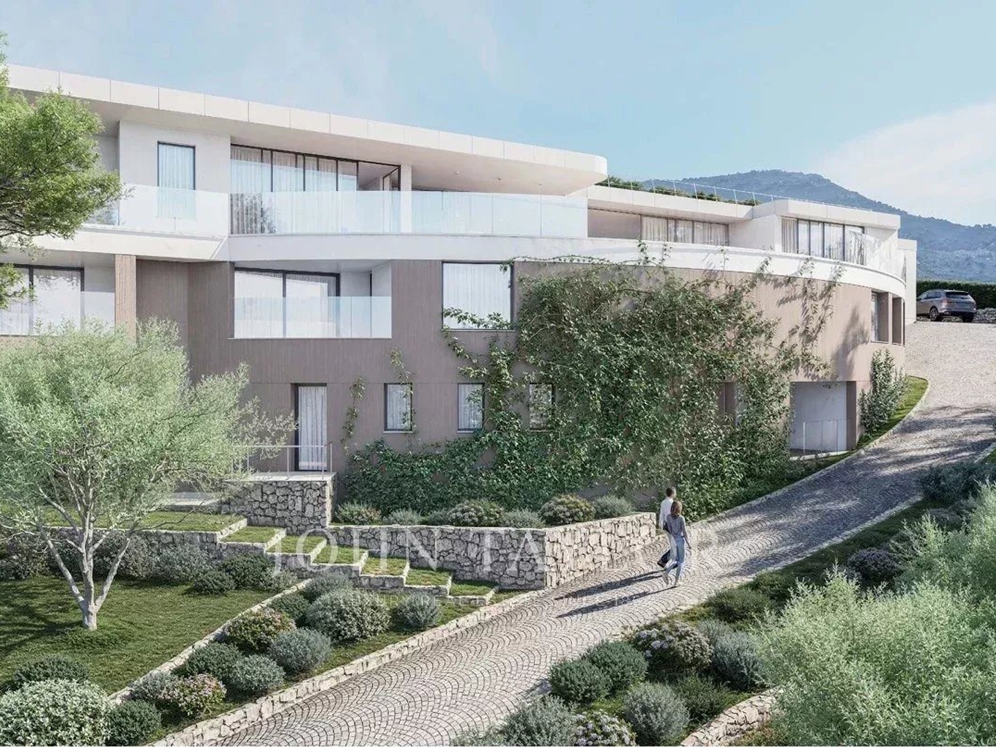Villa contemporaine à terminer avec vue mer panoramique