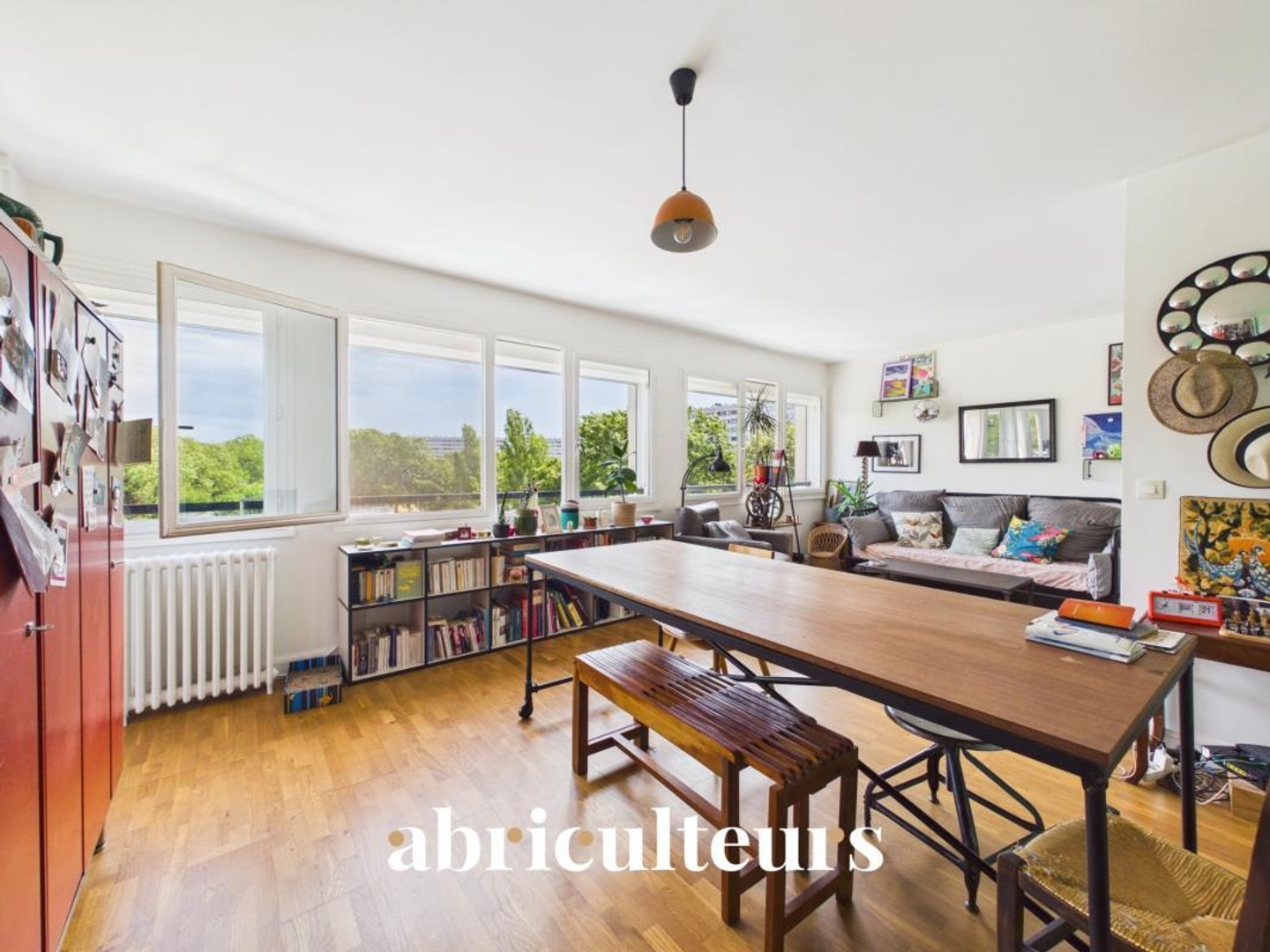 Vends appartement ancien - 62.65 m² - 3 pièces, 2 chambres - Maisons-Alfort 94700