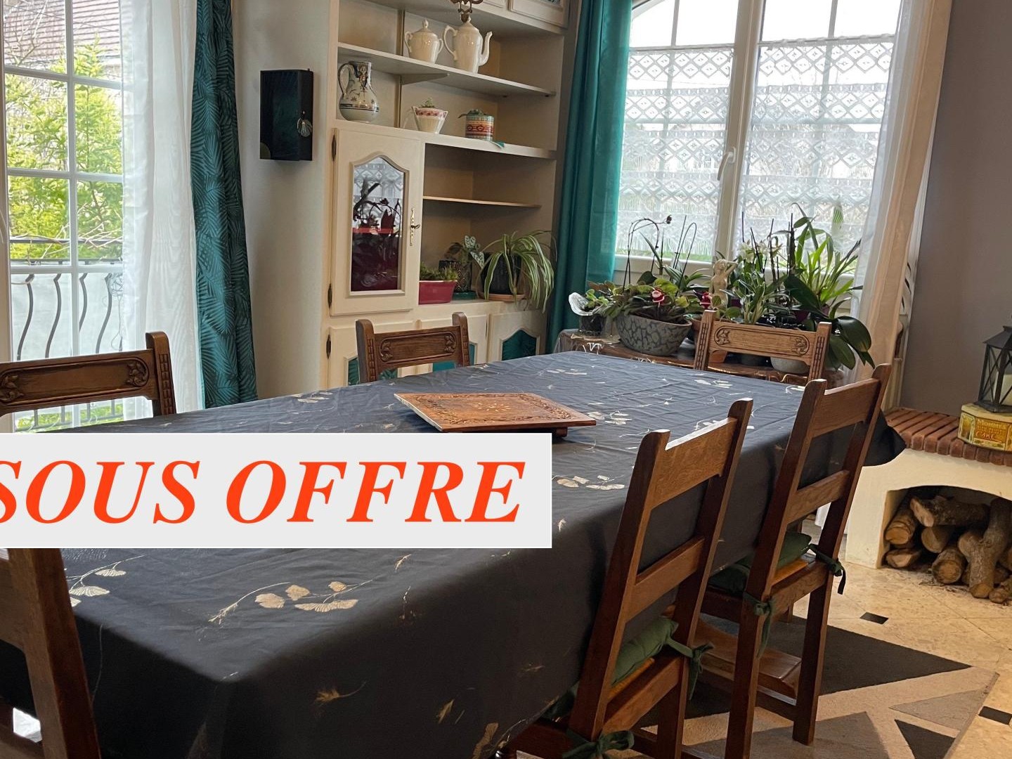 MAISON 5 CHAMBRES-BUREAU-GARAGE-JARDIN