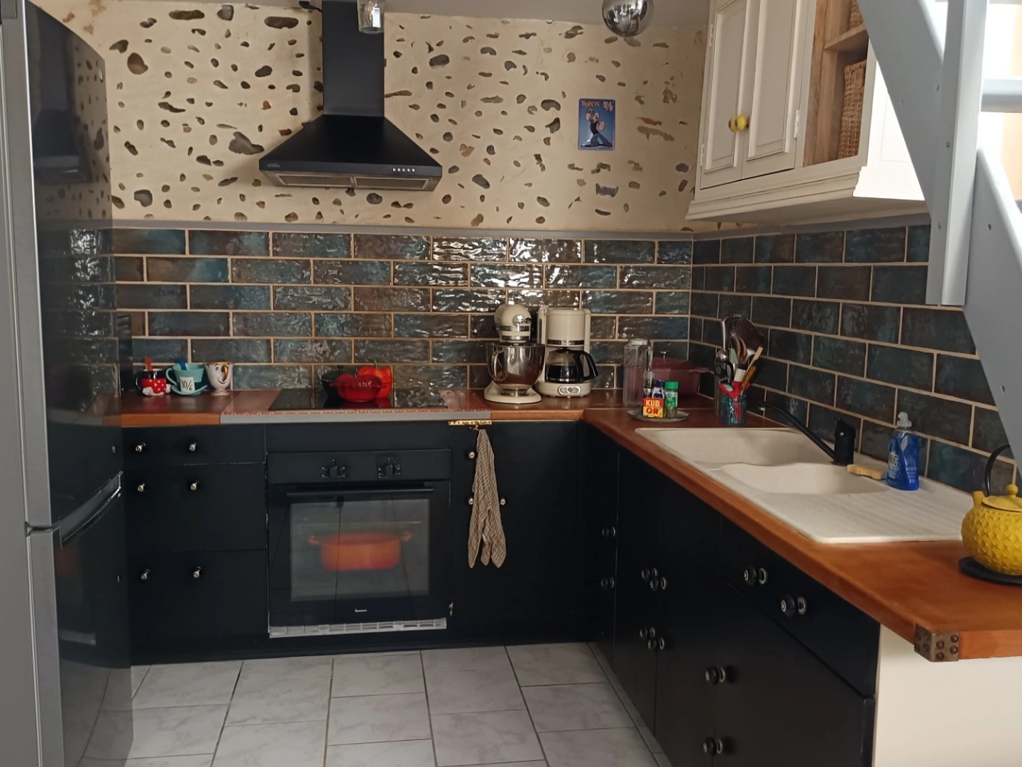 Appartement de type T3, avec beaucoup de cachet.