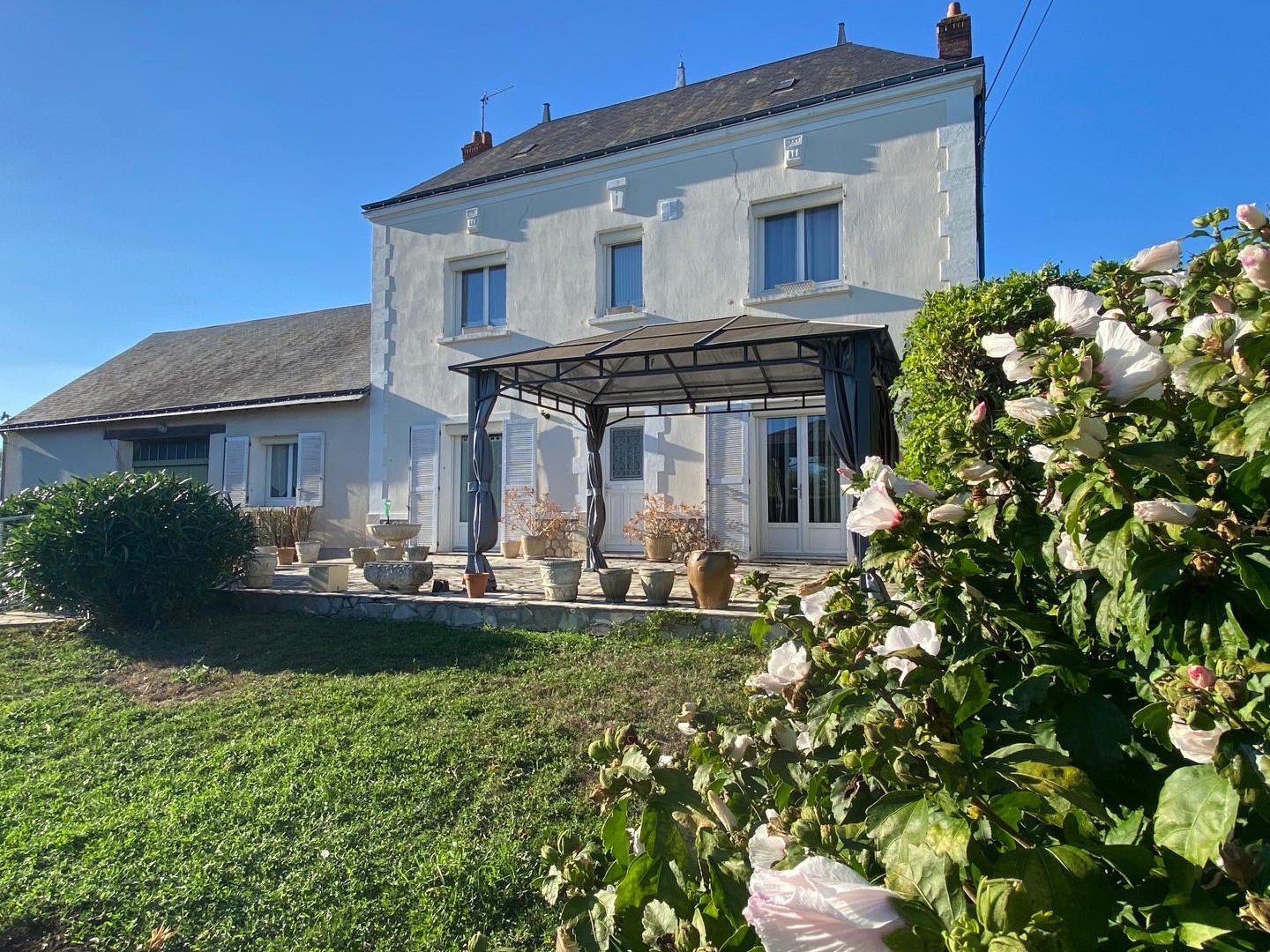 Maison familiale avec vue exceptionnelle sur le Cher