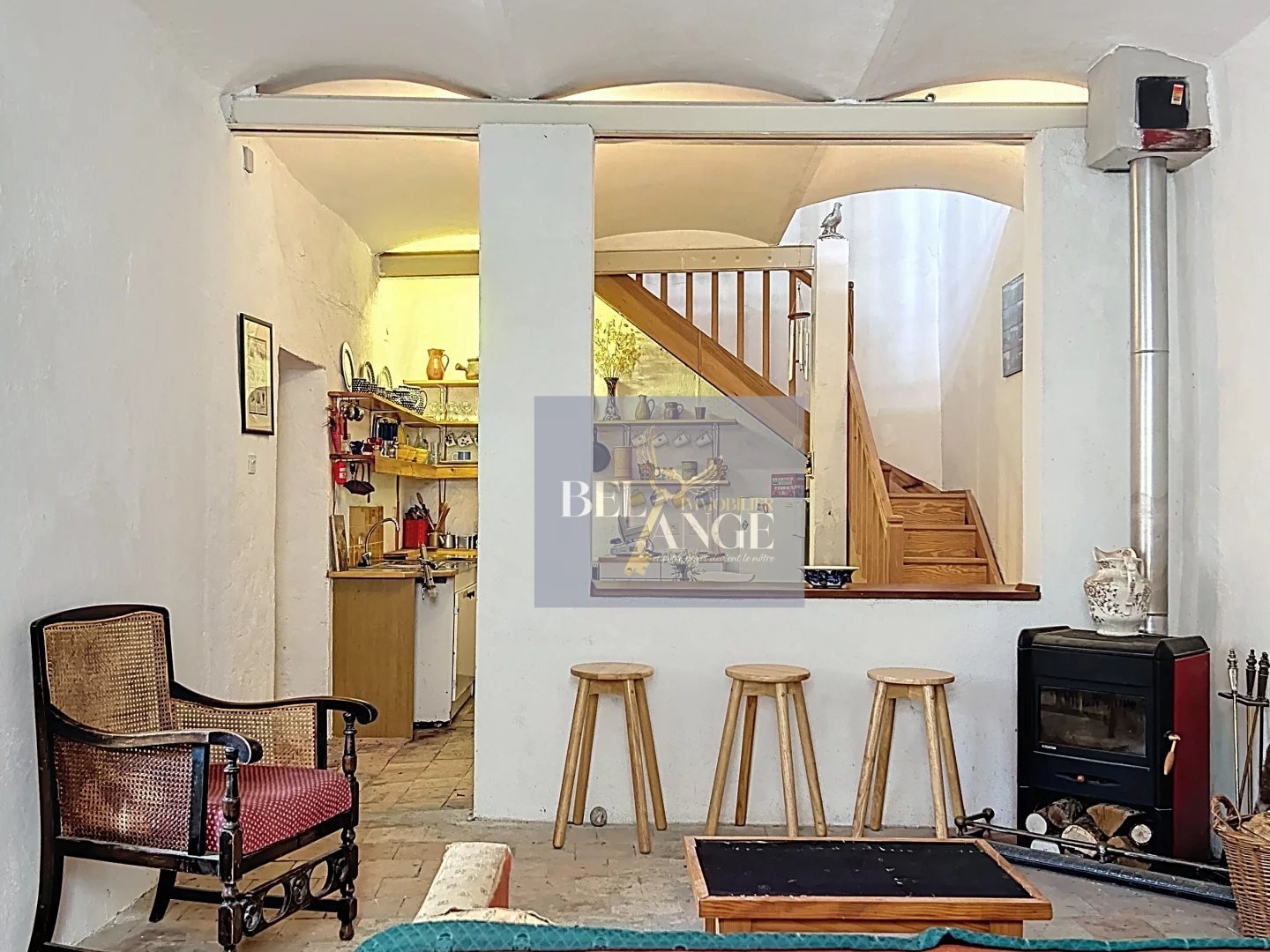 Maison à vendre - 5 pièces - 85m2 - Chauzon (07120)