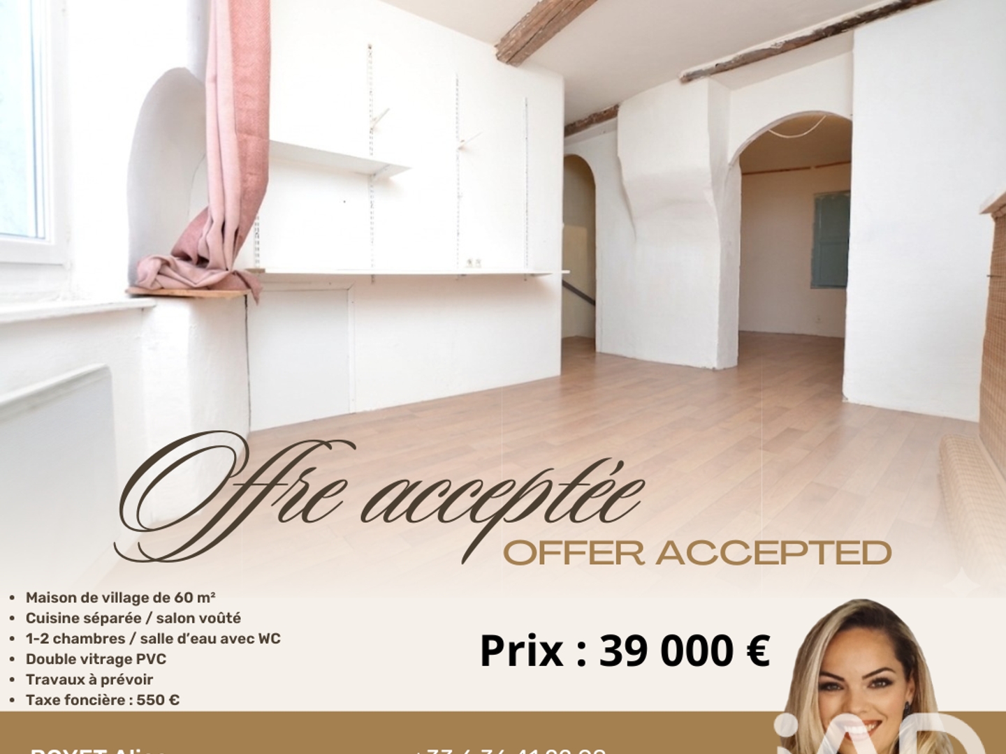 Maison 4 pièces 60 m²