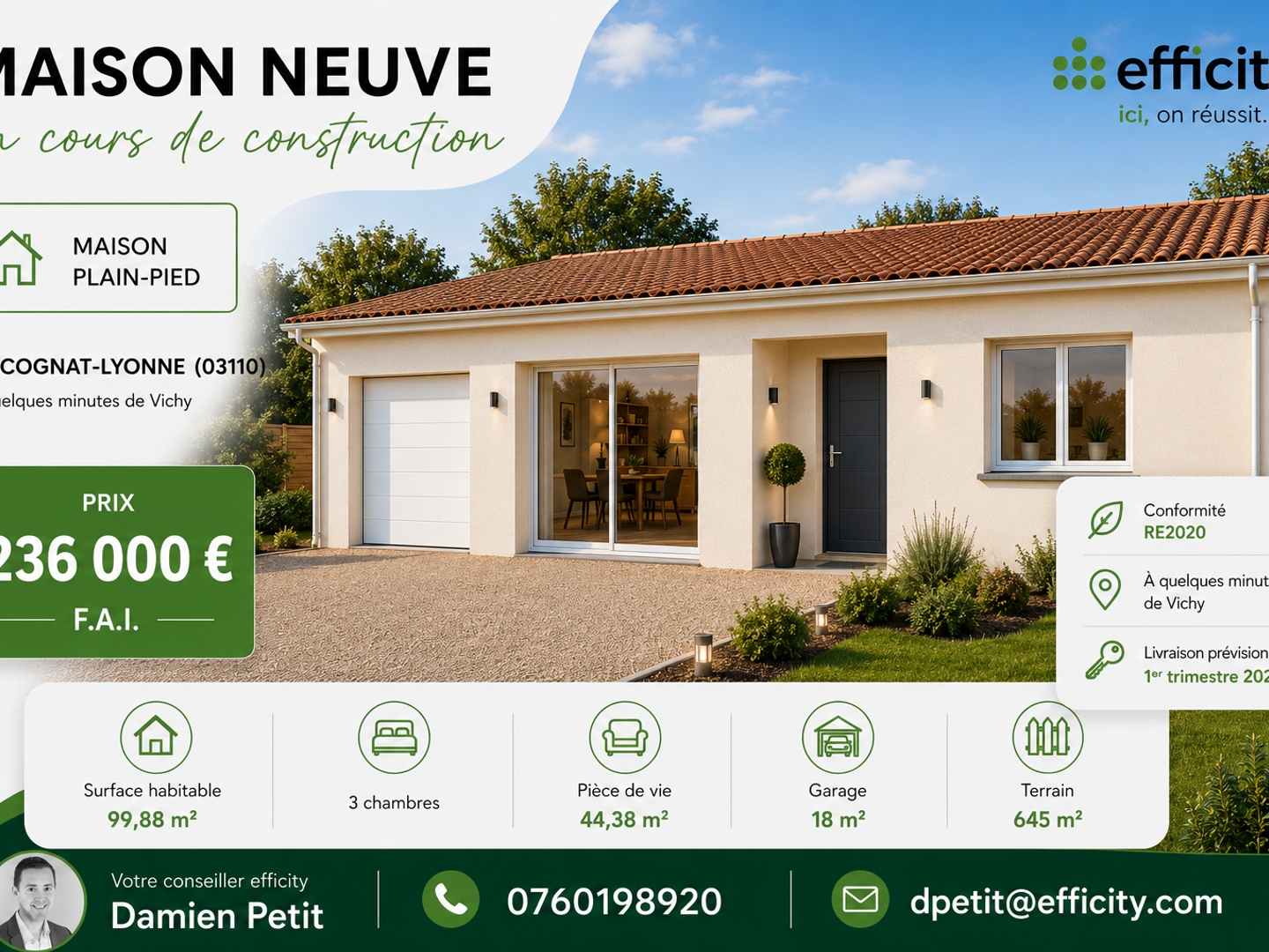 Maison 4 pièces 100 m²