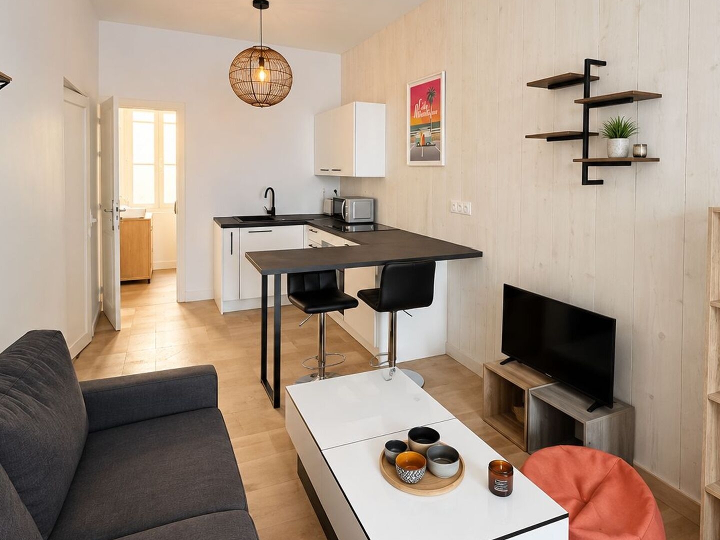 Appartement à vendre - 1 pièce - 24m2 - La Rochelle (17000)