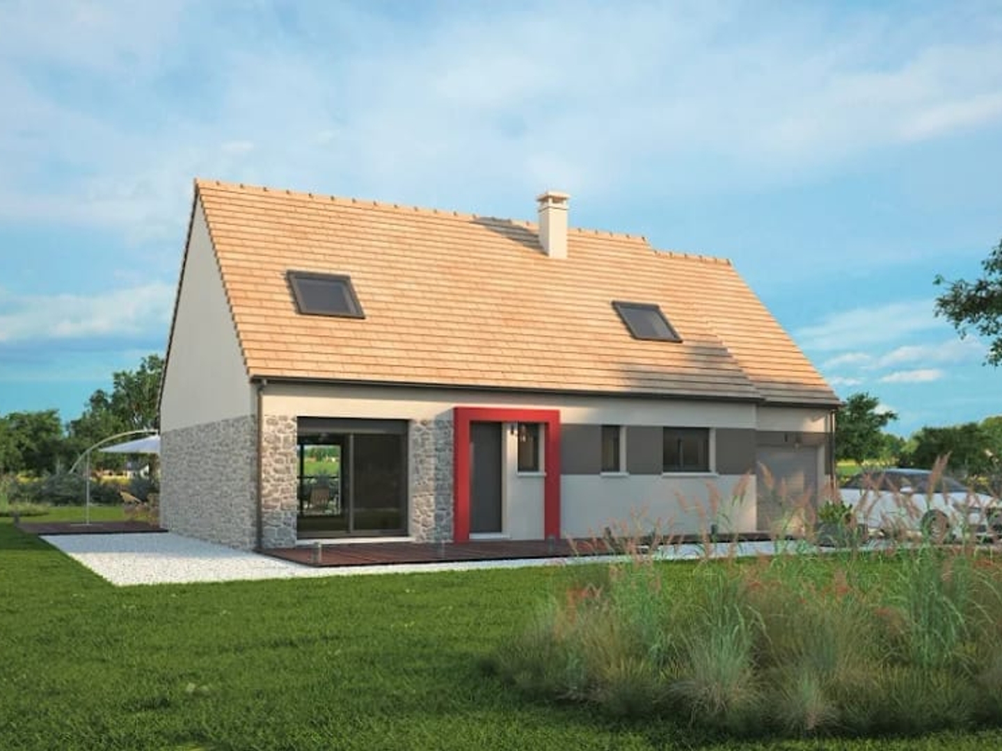 Maison neuve 6 pièces 117 m²