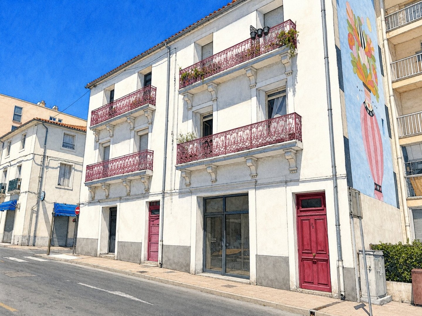 Local professionnel 98 m²