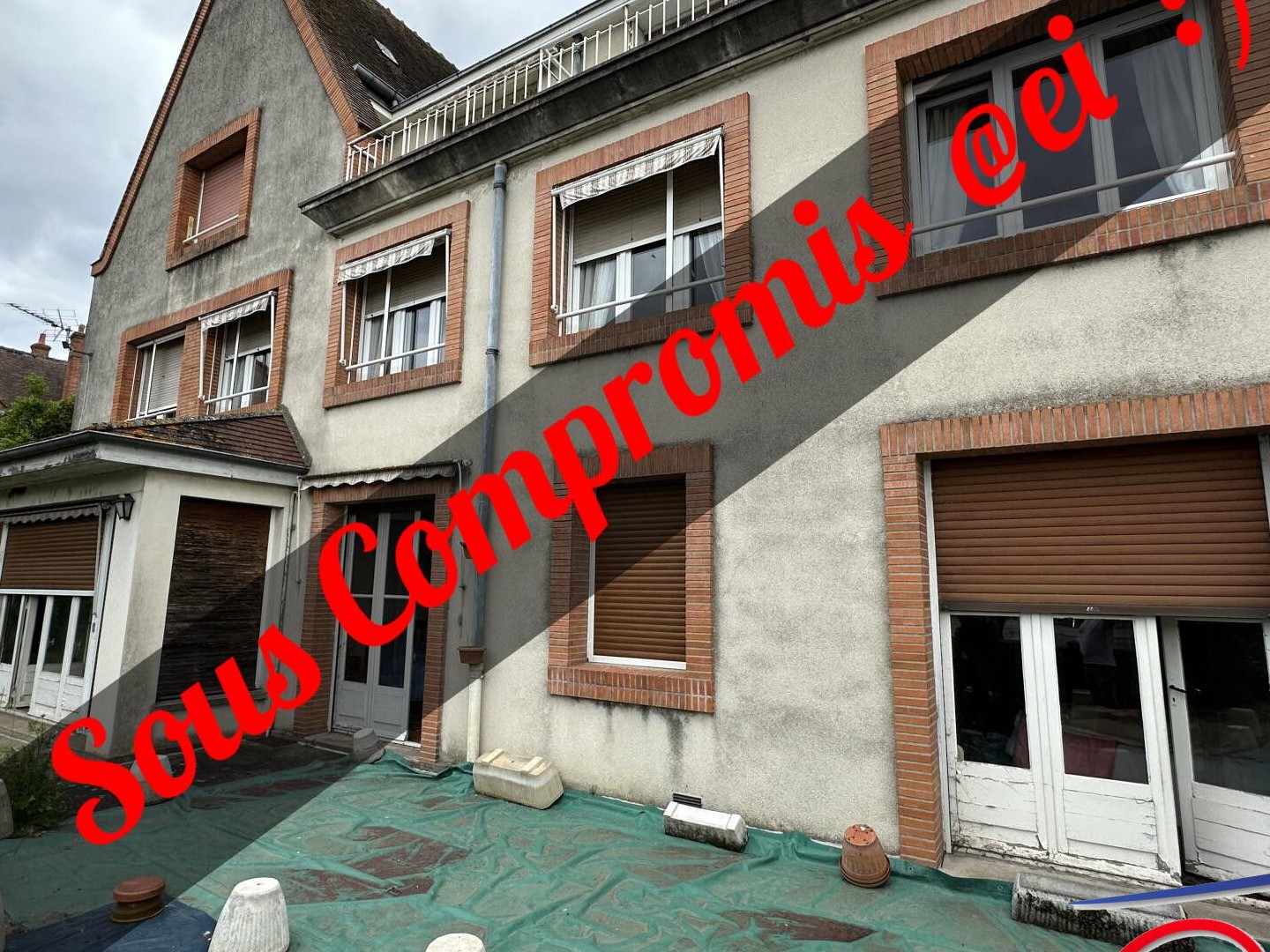 Sublime appartement T 4 avec jardin terrasse vue sur la Loire